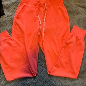 Coral MedCouture Jogger Scrub Bottoms